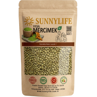 Yeşil Mercimek 1 kg
